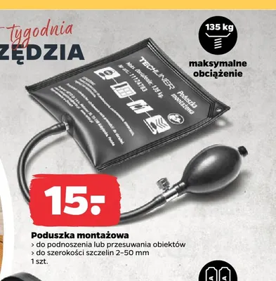 Poduszka montażowa Techliner promocja w Netto
