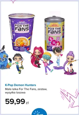 Mała lalka For The Fans zestaw wysyłka losowa K-Pop Demon Hunters promocja w Smyk