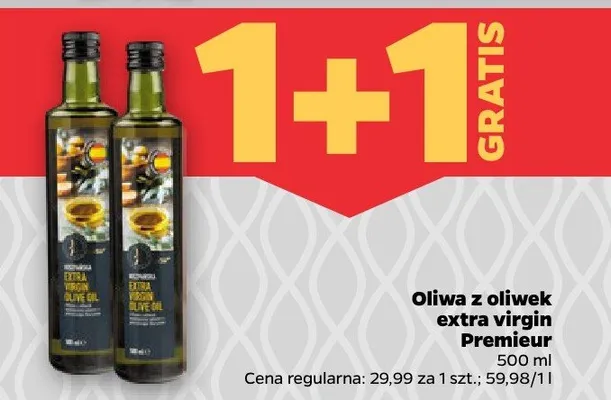 Oliwa z oliwek extra virgin promocja w Netto