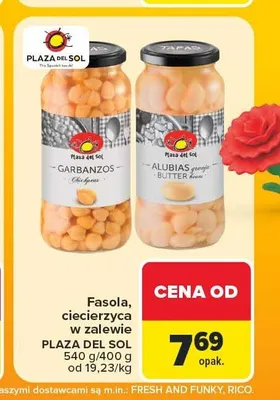 Ciecierzyca w zalewie Plaza del Sol promocja w Carrefour