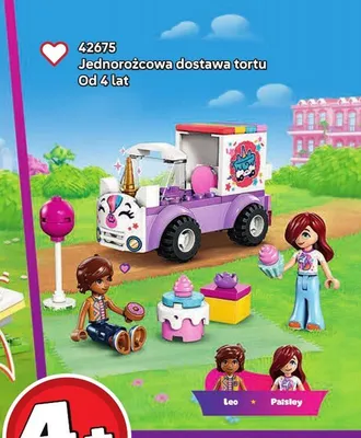 Klocki LEGO Friends 42675 Jednorożcowa dostawa tortu promocja w LEGO