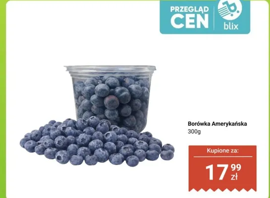 Borówka amerykańska promocja w Dino