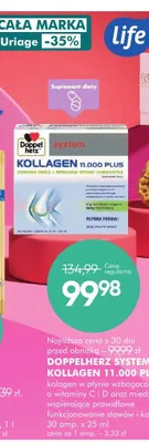 Kolagen w płynie Doppelherz System Kollagen 11,000 Plus promocja w Super-Pharm