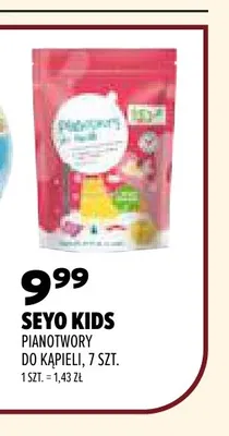 Pianotwory do kąpieli Seyo Kids promocja w Drogerie Natura