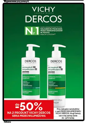 Kosmetyki przeciwłupieżowe Vichy Dercos promocja w Ziko Dermo