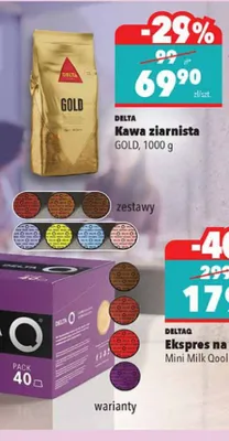 Ekspres na kapsułki Mini Milk Qool promocja w Biedronka