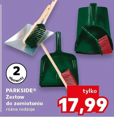 Zestaw do zamiatania różne rodzaje promocja w Kaufland