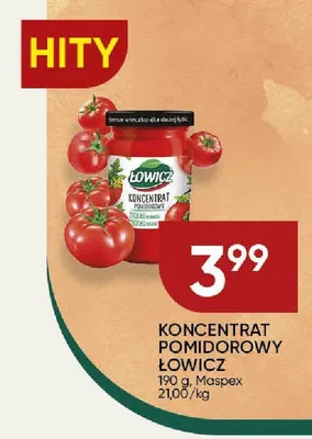 Koncentrat pomidorowy Łowicz promocja w Chata Polska