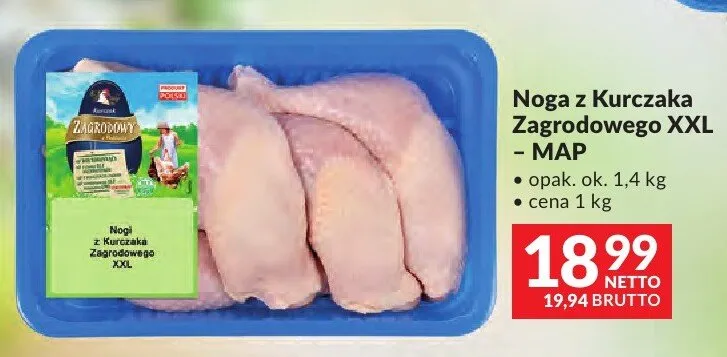 Noga z Kurczaka Zagrodowego XXL MAP promocja w Makro