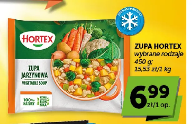 Zupa jarzynowa Hortex promocja w Groszek