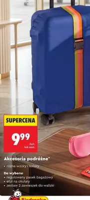 Pasek bagażowy regulowany Smukee promocja w Biedronka