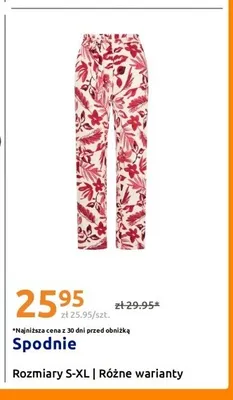 Spodnie promocja w Action