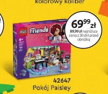 Klocki LEGO 42647 Pokój Paisley promocja w Empik