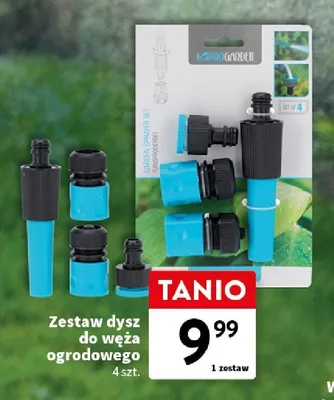Zestaw dysz do węża ogrodowego 4 szt. promocja w Intermarche