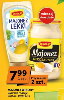 Majonez dekoracyjny Winiary promocja w Groszek