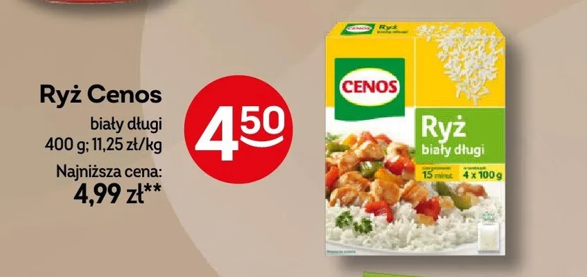 Ryż biały długi promocja w Żabka