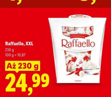 Praliny kokosowe Raffaello XXL promocja w Lidl