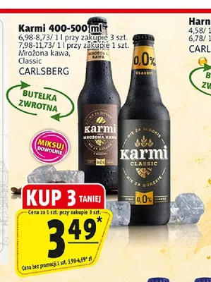 Piwo bezalkoholowe Karmi Classic promocja w Prim Market
