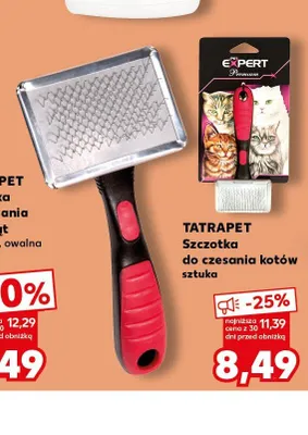 Szczotka do czesania kotów TATRAPET promocja w Kaufland