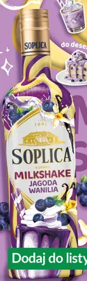 Likier Soplica Milkshake Jagoda Wanilia promocja w Lidl