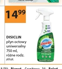 Płyn octowy uniwersalny Disiclin promocja w Drogerie Laboo