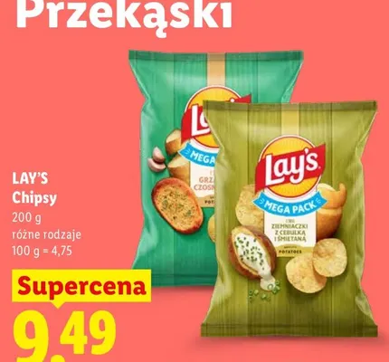 Chipsy Lay's promocja w Lidl