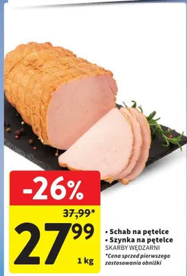 Schab na pętelce Skarby Wędzarni promocja w Intermarche