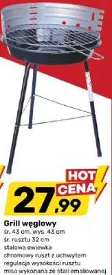 Grill węglowy promocja w Bricomarche