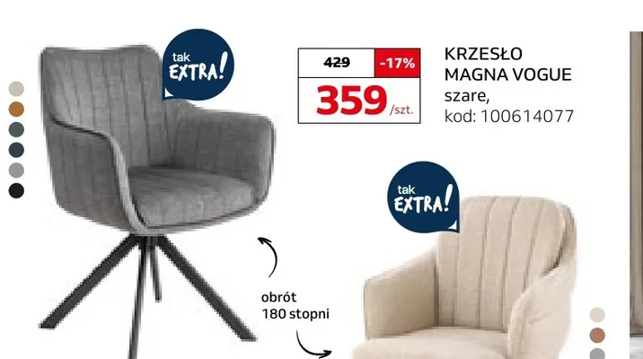 Krzesło Magna Vogue promocja w Komfort