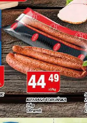 Kiełbasa toruńska Olewnik promocja w Chorten