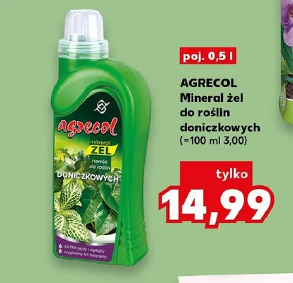 Mineral żel do roślin doniczkowych AGRECOL promocja w Kaufland