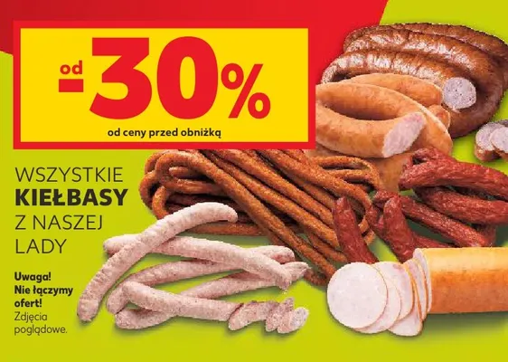 Kiełbasy z naszej lady promocja w Kaufland