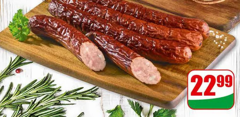Kiełbasa śląska promocja w Dino