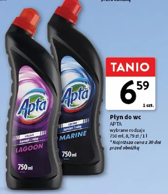 Płyn do WC Lagoon Apta promocja w Intermarche