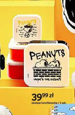 Zestaw lunchboxów Snoopy promocja w Empik