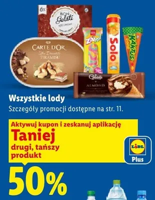Lody Bon Gelati 6-pak promocja w Lidl