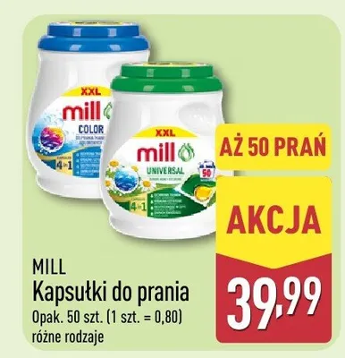 Kapsułki do prania promocja w Aldi