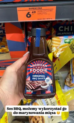 Sos BBQ American Foodie Original promocja w Biedronka