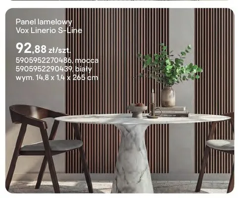 Panel lamelowy Vox Linerio S-Line promocja w Castorama
