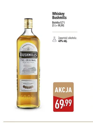 Whiskey Bushmills The Original promocja w Aldi