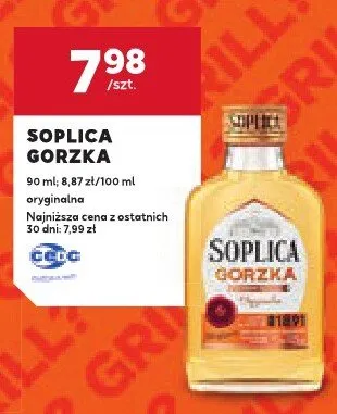 Wódka Soplica Gorzka oryginalna promocja w Stokrotka