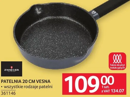 Patelnia ZWIEGER VESNA 20 CM promocja w Selgros