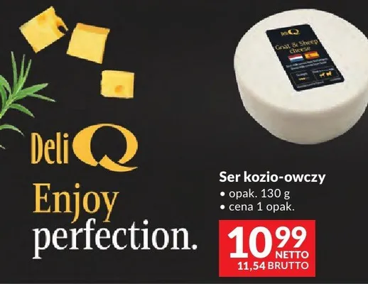 Ser kozio-owczy DeliQ promocja w Makro
