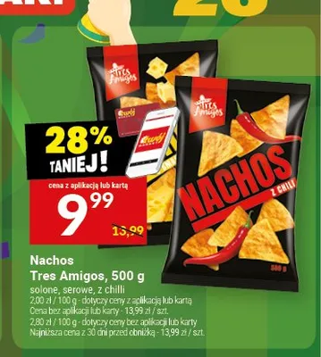 Nachos Tres Amigos solone promocja w Twój Market