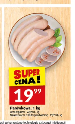 Kiełbasa parówkowa promocja w Twój Market