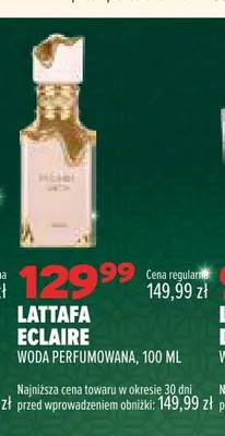 Woda perfumowana Lattafa Eclaire promocja w Drogerie Natura