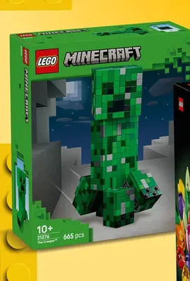 Klocki LEGO Minecraft 21276 The Creeper promocja w Biedronka