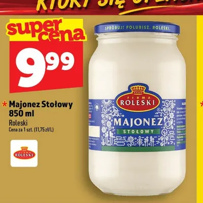 Majonez Stołowy Roleski promocja w TOPAZ