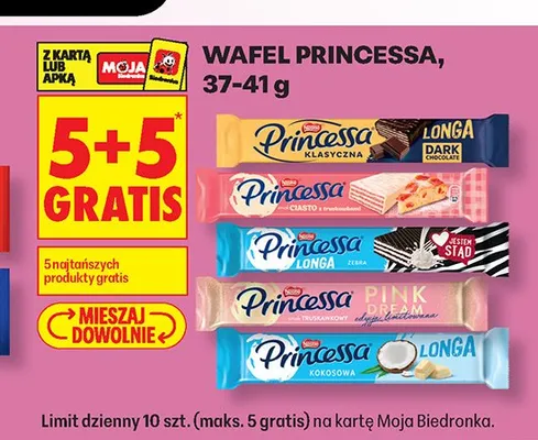 Wafel Princessa Pink Dream promocja w Biedronka