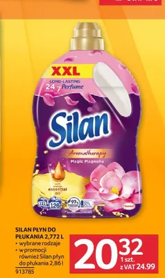 Płyn do płukania tkanin Silan Aromatherapy Magic Magnolia promocja w Selgros